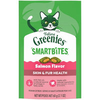 Greenies Smartbites Skin and Fur Salmon Cat Treats