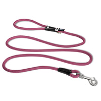 Curli Stretch Comfort Leash Medium Ruby