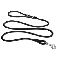 Curli Stretch Comfort Leash Medium Black
