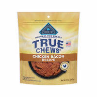 Blue Buffalo True Chews Premium Natural Dog Treats, Chicken and Bacon 12 oz. bag