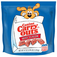 Canine Carry Outs Beef Flavor Dog Treats