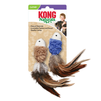 KONG Naturals® Crinkle Fish 2pk Assorted Cat Toy