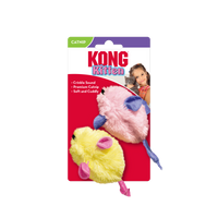 KONG Kitten Mice 2pk Assorted Cat Toy