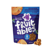 Fruitables Pumpkin & Blueberry Flavor Crunchy Dog Treats