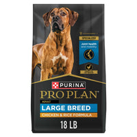Purina Pro Plan High Protein, Digestive Health Large Breed Dog Food Dry, Chicken and Rice Formula