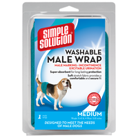 Simple Solution Washable Male Wrap Size Medium