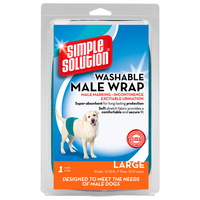 Simple Solution Washable Male Wrap Size Large