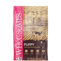 Wholesomes Puppy Chicken Meal & Rice Recipe For Puppies