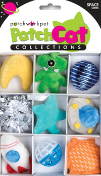 Patchwork Pet PatchCat Space Box Cat Toy