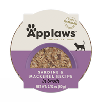 Applaws Cat Pot 2.12oz Sardine with Mackerel