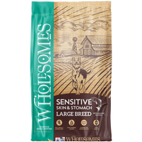 Wholesomes Sensitive Skin & Stomach Large Breed with Salmon ProteinFor Dogs & Puppies