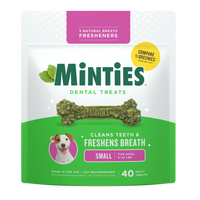 Minties Dog Dental Bone Treats Tiny/Small 16oz