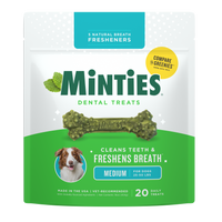Minties Dog Dental Bone Treats Medium