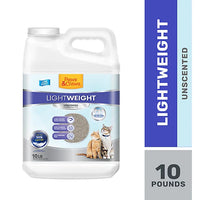Paws & Claws Lightweight Unscented Clumping Clay with Baking Soda Cat Litter, 10 lb. Jug