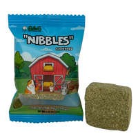 A&E Cage Nibbles Small Animal Hay Chew Bite