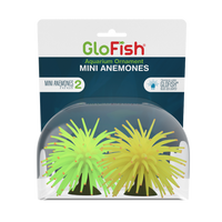 GloFish Anemone Mini Yellow and Green 2 count