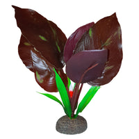 Fluval Betta Red Lizard's Tail Plastic Plant
