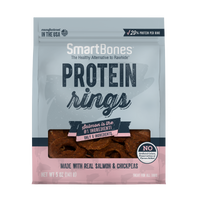 SmartBones Protein Rings Salmon & Chickpea 5oz