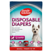 Simple Solution Disposable Diapers Small 12pk