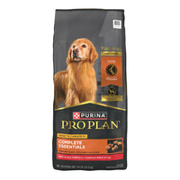 Purina Pro Plan Adult 7 Plus Complete Essentials Shredded Blend Beef and Rice Formula High Protein Dog Food for Senior Dogs