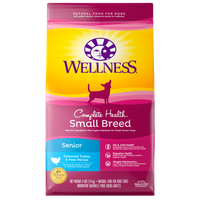 Wellness Complete Health Natural Small Breed Senior Health Recipe Dry Dog Food