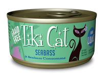 Tiki Cat Oahu Luau Grain Free Seabass Canned Cat Food