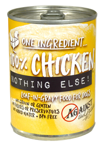 Against the Grain Nothing Else Grain Free One Ingredient 100% Chicken Canned Dog Food