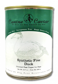 Canine Caviar Grain Free Synthetic Free Duck Recipe Canned Dog Food