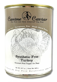 Canine Caviar Grain Free Synthetic Free Turkey Recipe Canned Dog Food