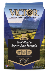 Victor Select Beef Meal & Brown Rice Formula Dry Dog Food