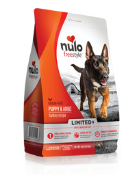 Nulo FreeStyle Limited+ Grain Free Turkey Recipe Puppy & Adult Dry Dog Food