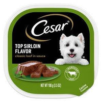 Cesar Top Sirloin 3.5oz Tray