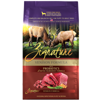 Zignature Venison Formula Dry Dog Food, 4lb