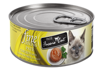 Fussie Cat Fine Dining Pate Chicken with Lamb Entree Wet Cat Food, 2.82oz