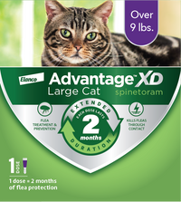 Advantage XD Topical Flea Protection for Large Cats, 1 Pk