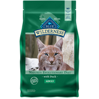 Blue Buffalo Wilderness High Protein, Natural Adult Dry Cat Food, Duck 5 lb.