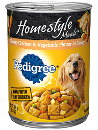 PEDIGREE CHOICE CUTS IN GRAVY Adult Canned Soft Wet Dog Food Variety Pack, Prime Rib, Rice & Vegetable Flavor and Roasted Chicken, Rice & Vegetable Flavor