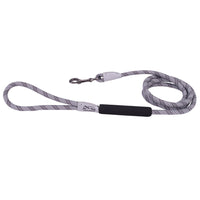 K9 Explorer ® Brights Reflective Braided Rope Snap Leash, Mountain, 3/8" x 6'