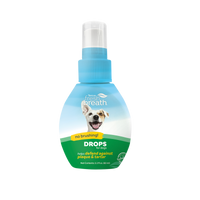 TropiClean Fresh Breath Oral Care Drops for Dogs - Dog Breath Freshener