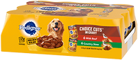 PEDIGREE CHOICE CUTS IN GRAVY Adult Canned Soft Wet Dog Food Variety Pack, with Beef and Country Stew