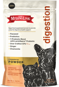 The Missing Link Superfood Powders Digestion Supplement for Dogs and Cats 1 lb. Bag